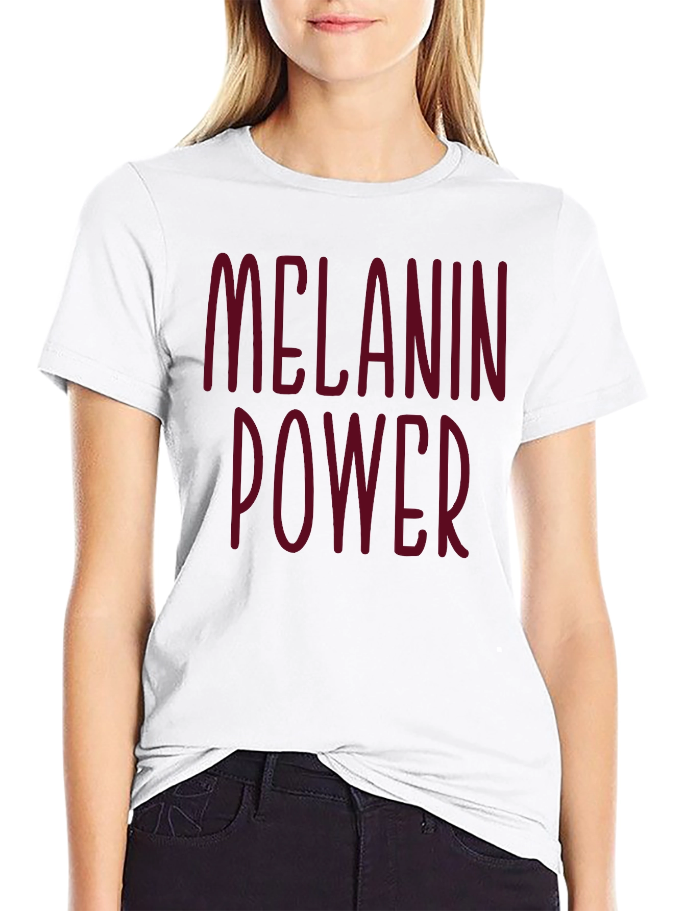 Melanin Power Graphic Tee - Black
