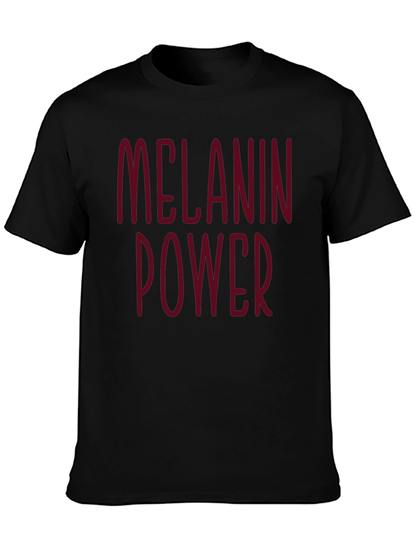 Melanin Power Graphic Tee - Black