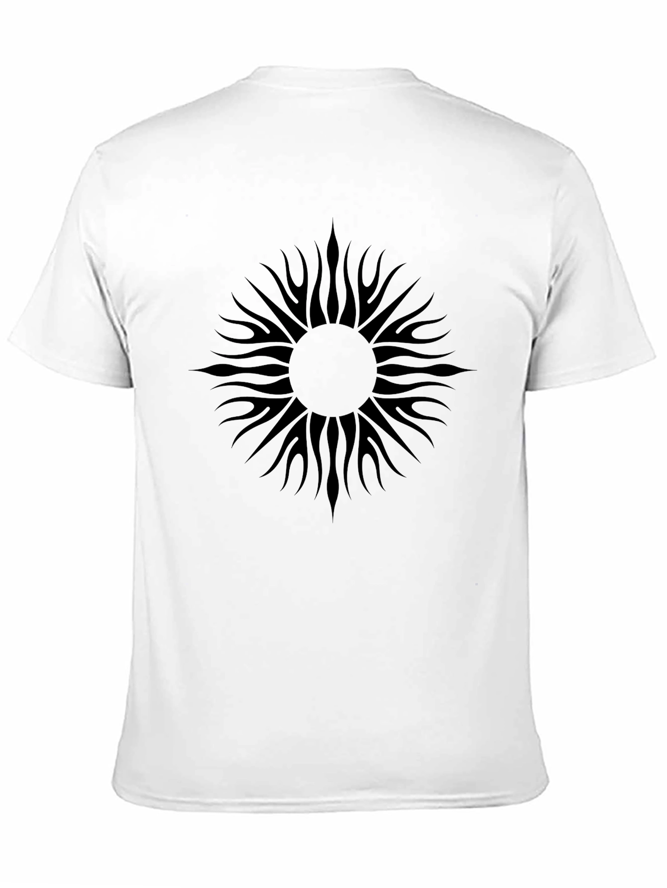 Black Sunburst Graphic Tee