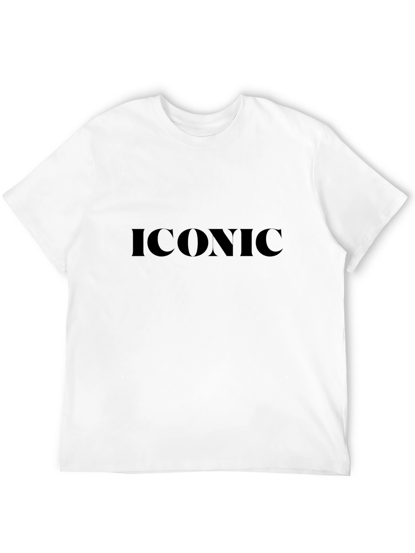 Iconic Black Graphic T-Shirt