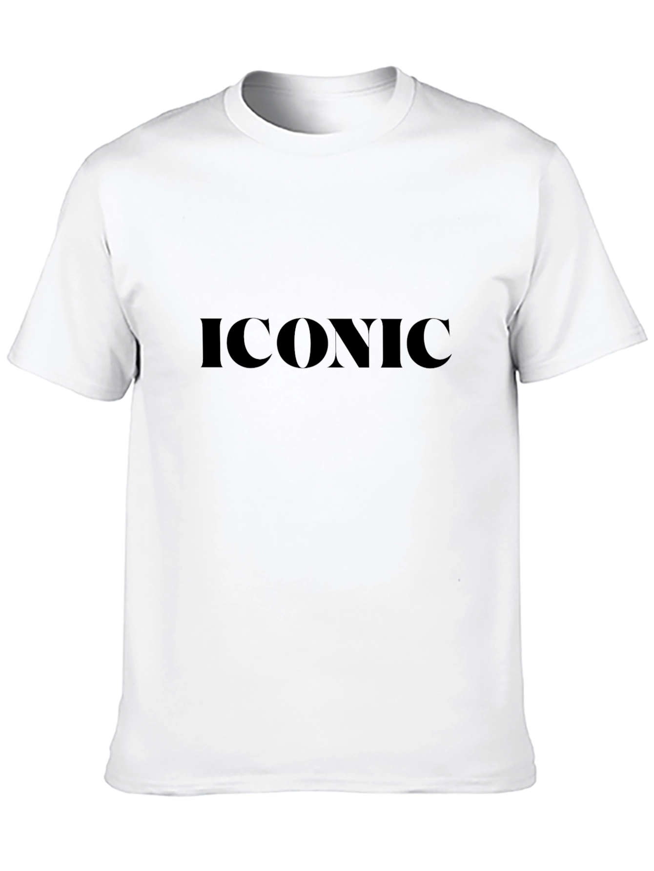 Iconic Black Graphic T-Shirt