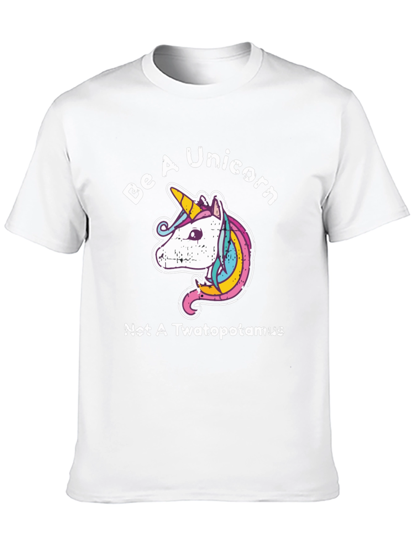 Be a Unicorn Funny Graphic Tee