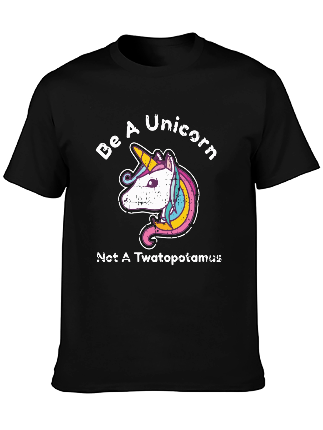Be a Unicorn Funny Graphic Tee