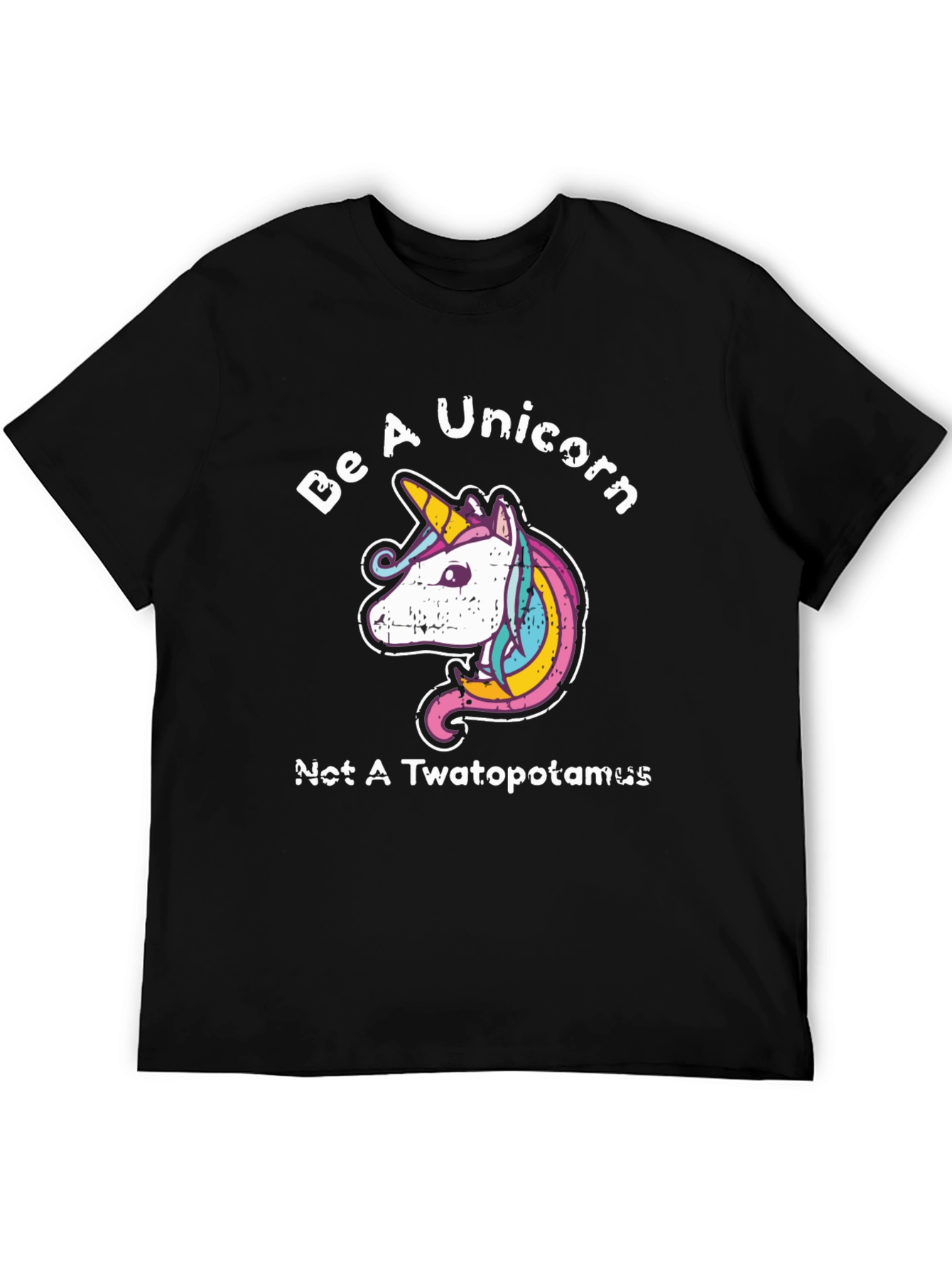 Be a Unicorn Funny Graphic Tee