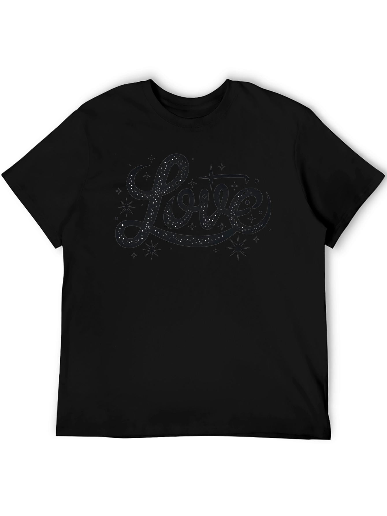 Love Sparkle Tee - Black