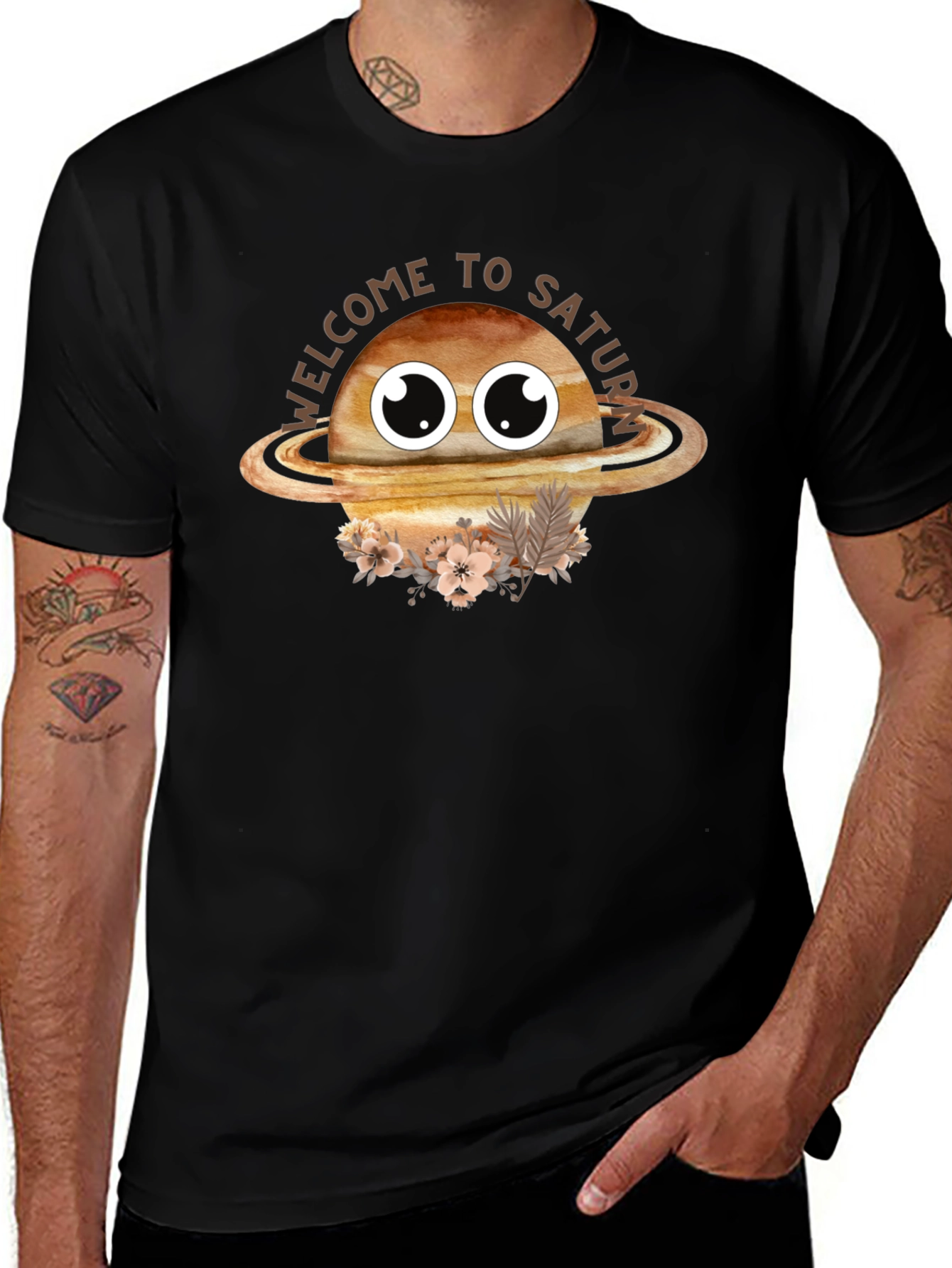 Welcome to Saturn Graphic T-Shirt