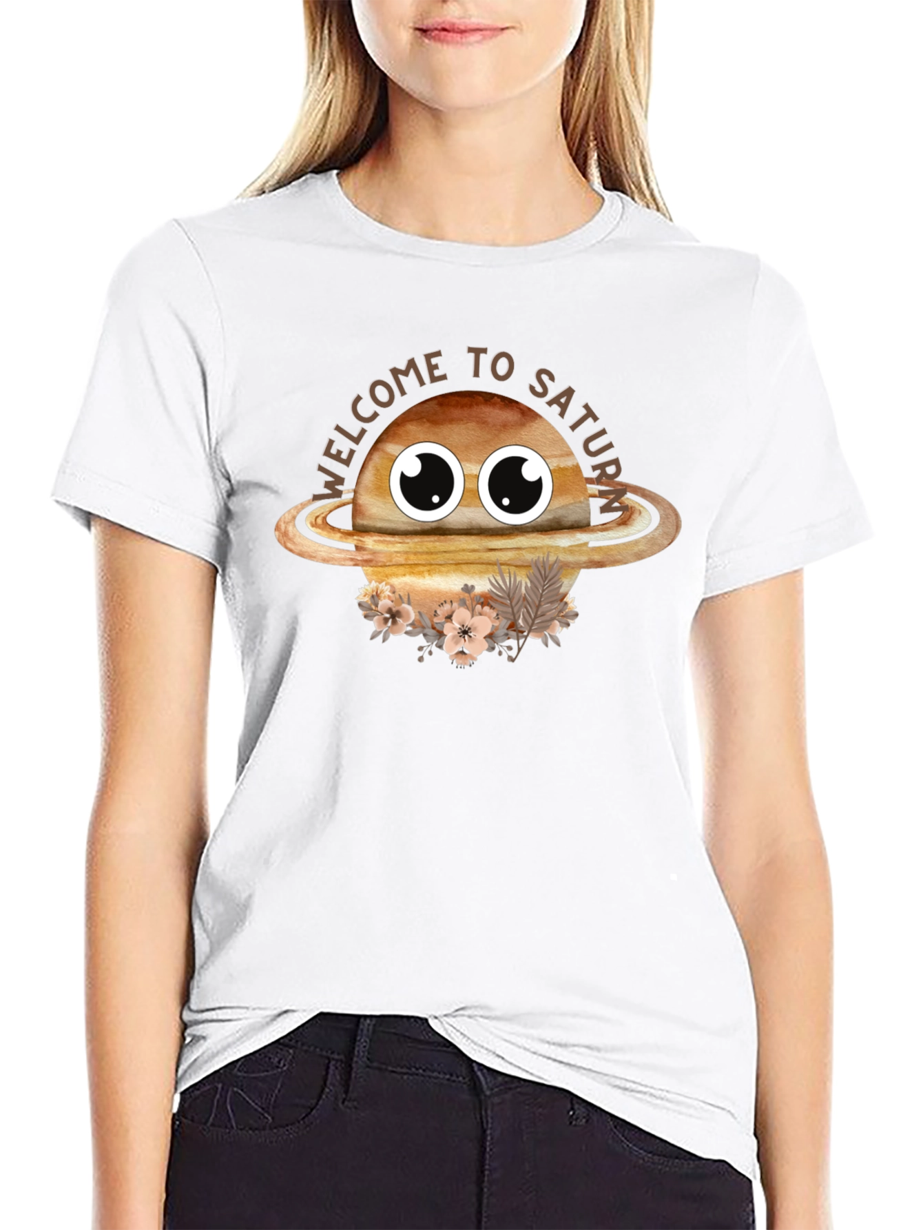 Welcome to Saturn Graphic T-Shirt