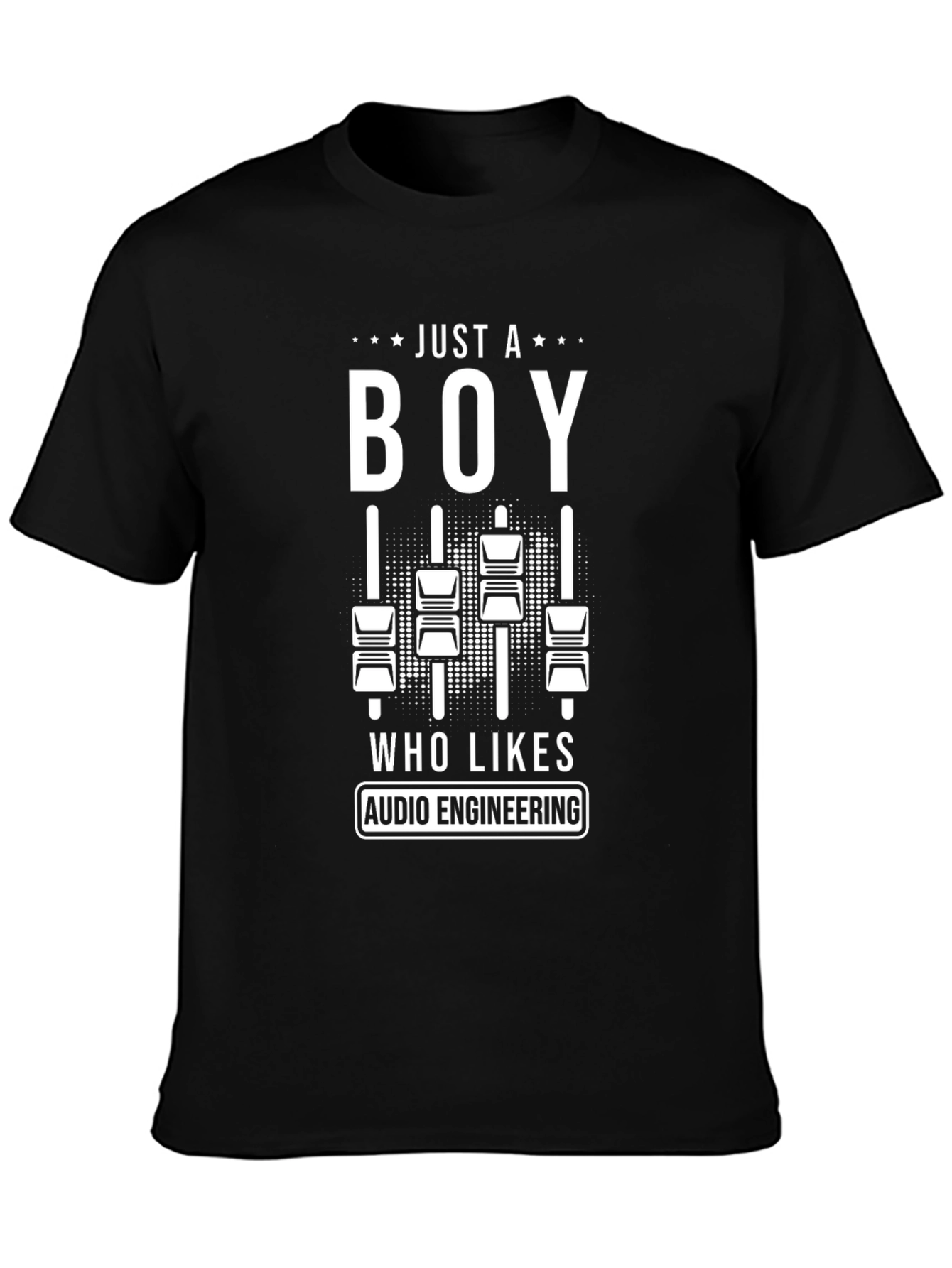 Audio Engineering Boys T-Shirt - Music Lover Gift