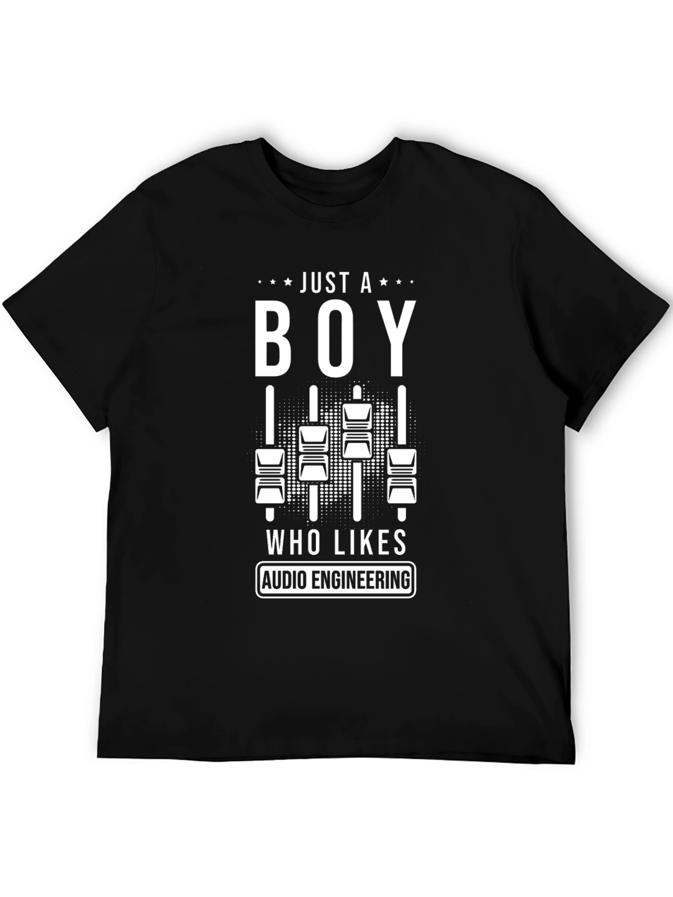 Audio Engineering Boys T-Shirt - Music Lover Gift