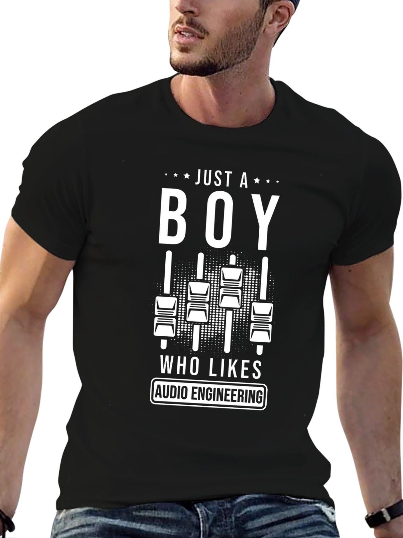 Audio Engineering Boys T-Shirt - Music Lover Gift