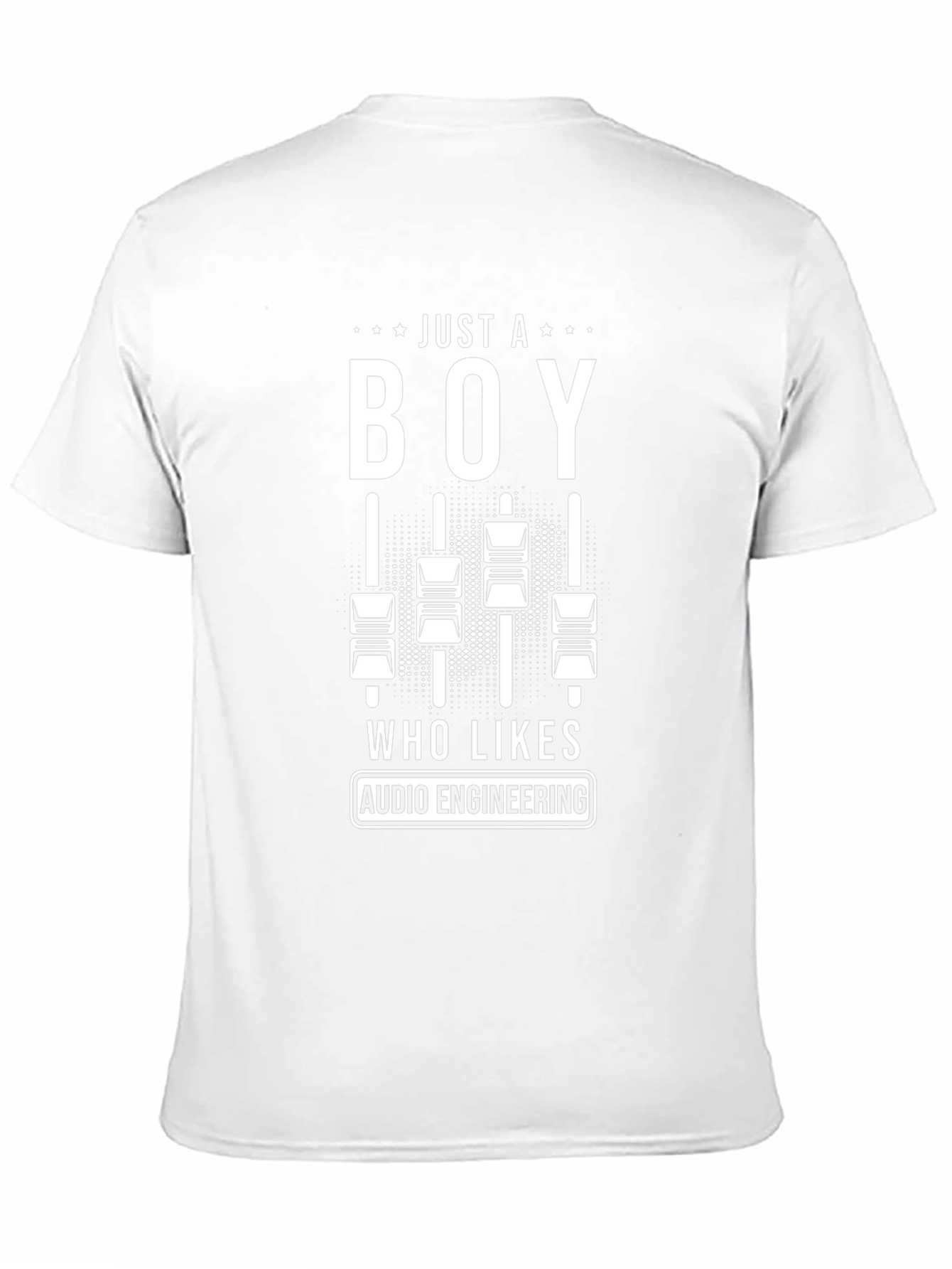 Audio Engineering Boys T-Shirt - Music Lover Gift