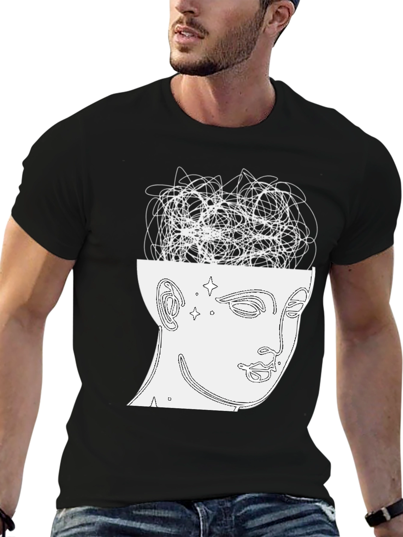 Mindscape Tee - Abstract Graphic T-Shirt