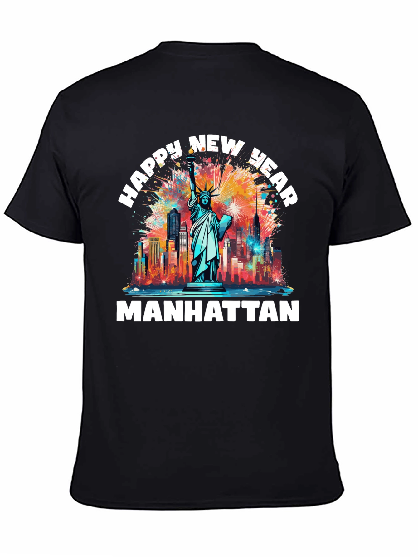 Happy New Year Manhattan T-Shirt