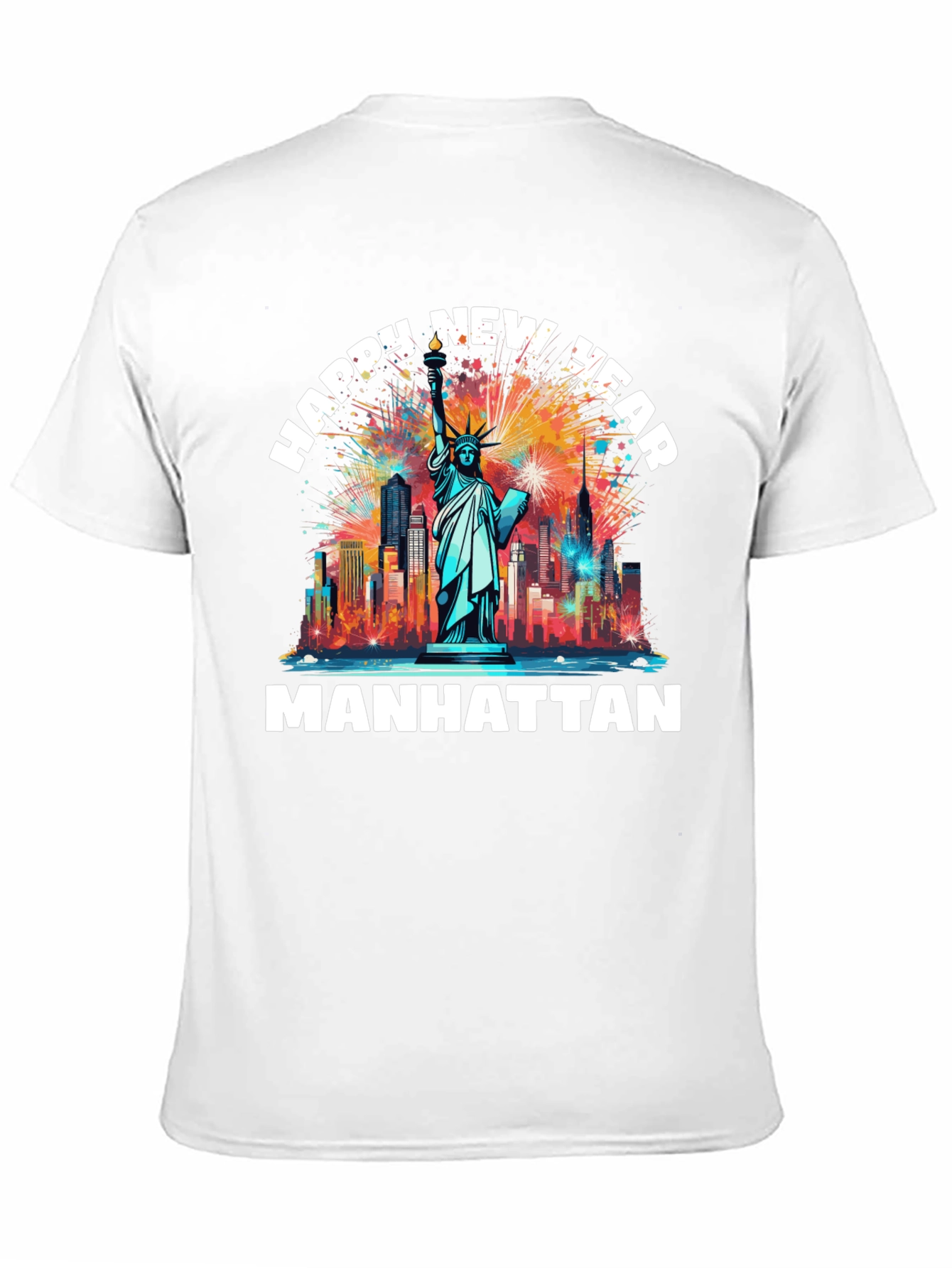 Happy New Year Manhattan T-Shirt
