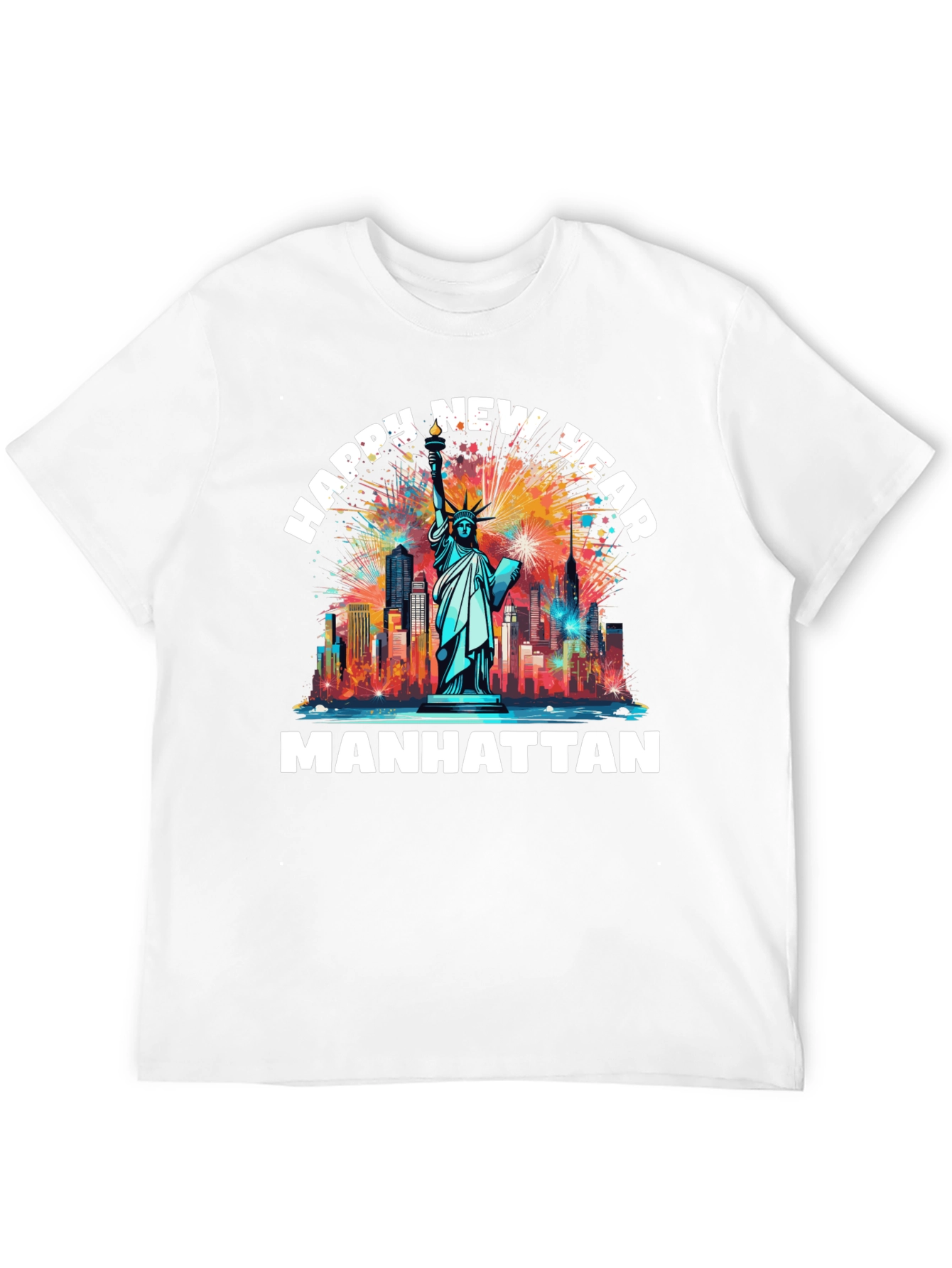 Happy New Year Manhattan T-Shirt