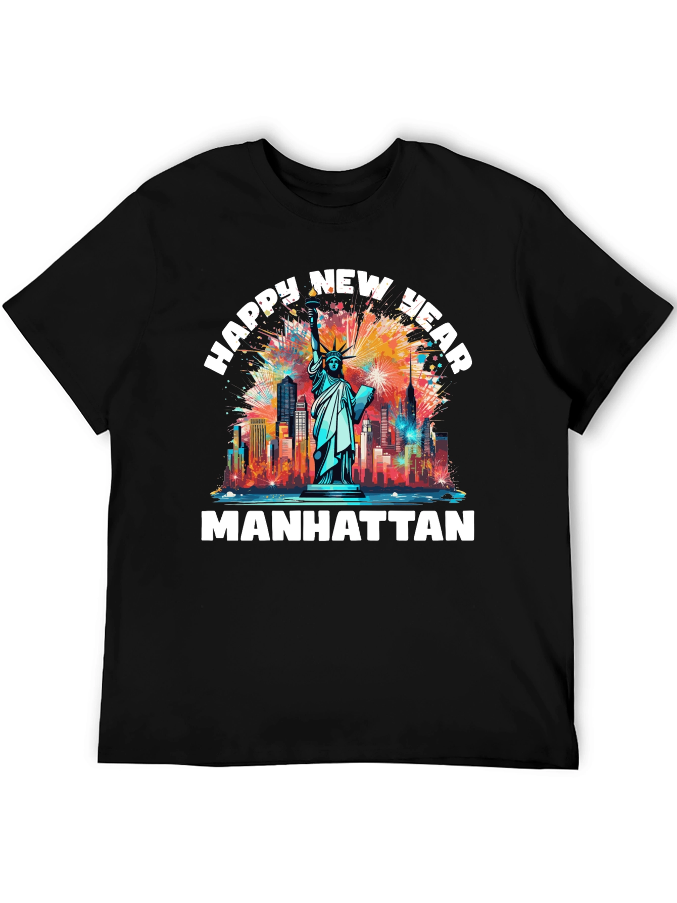Happy New Year Manhattan T-Shirt