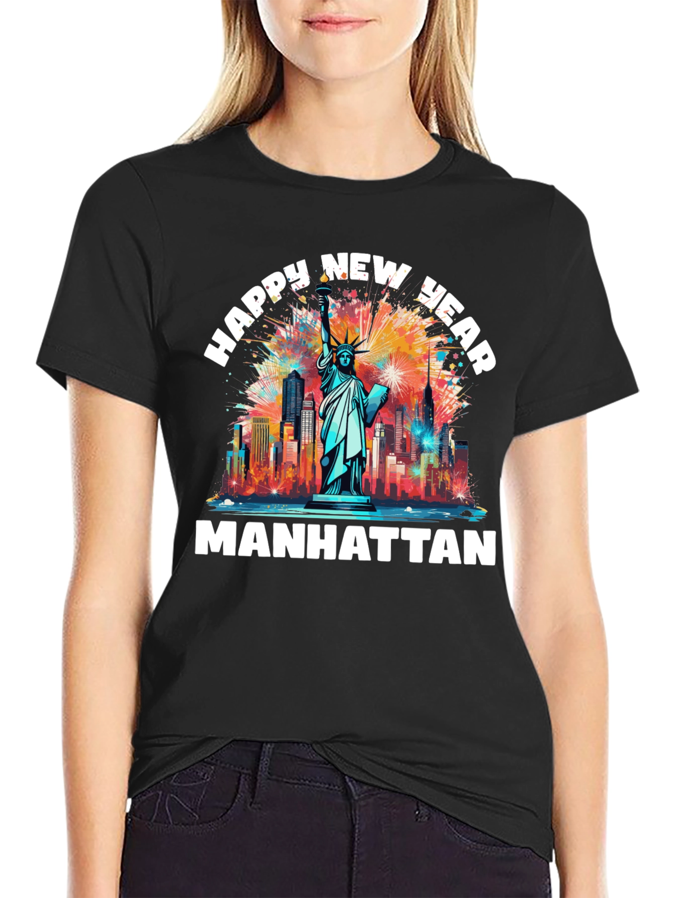 Happy New Year Manhattan T-Shirt