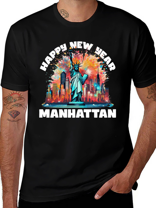 Happy New Year Manhattan T-Shirt