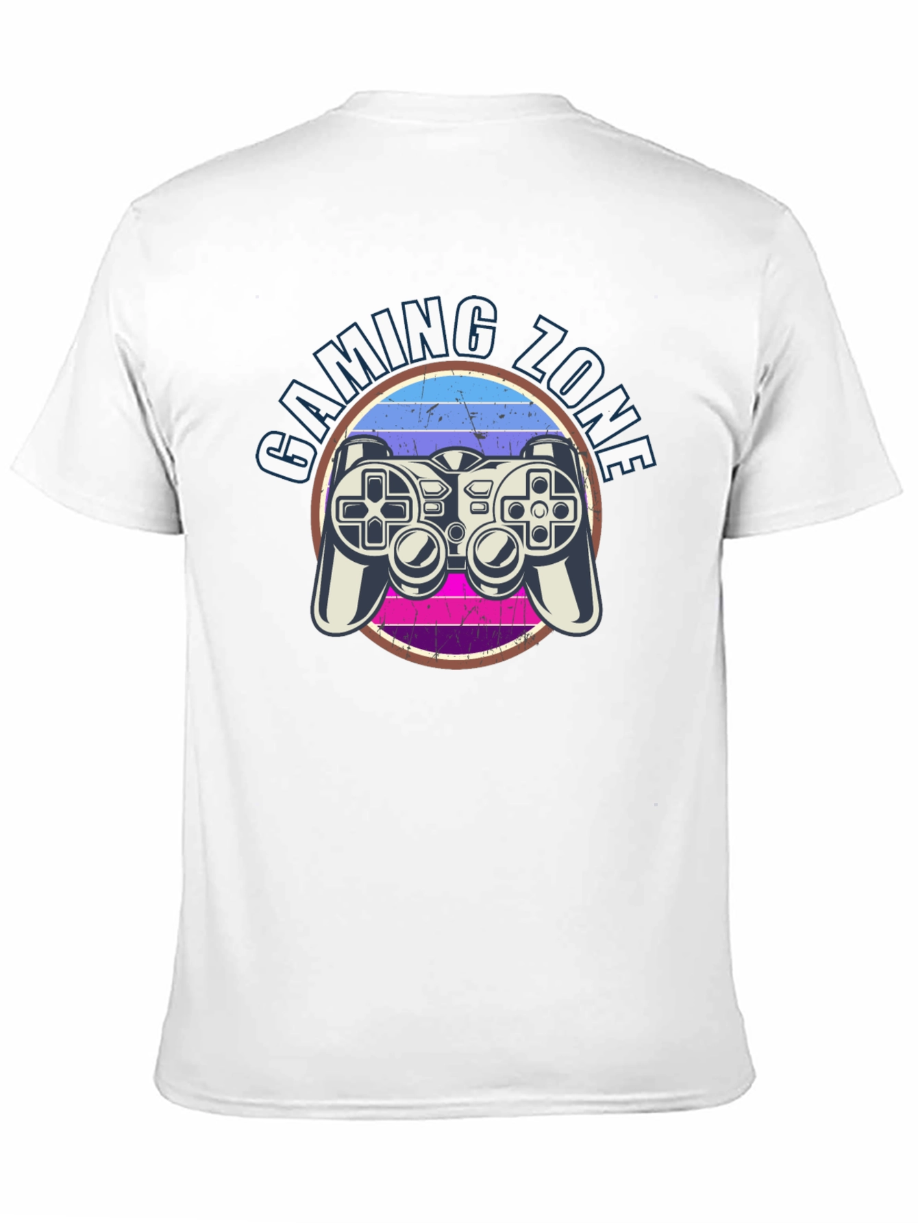 Gaming Zone Graphic T-Shirt - Gamer Style Tee