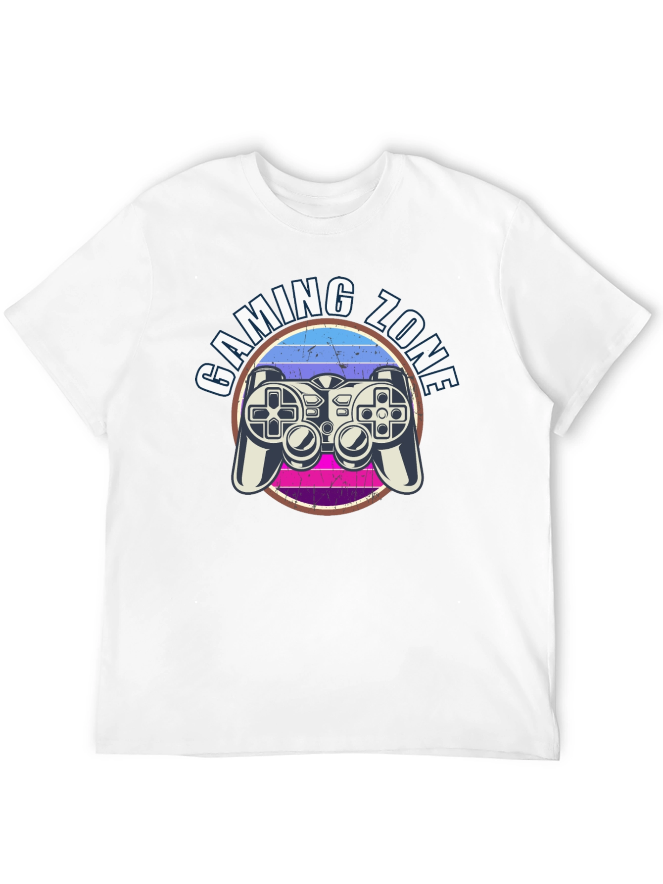 Gaming Zone Graphic T-Shirt - Gamer Style Tee