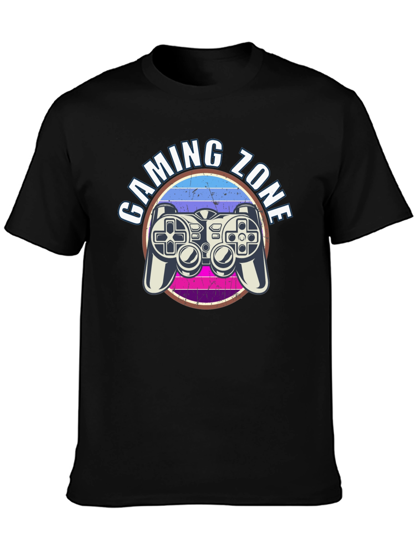 Gaming Zone Graphic T-Shirt - Gamer Style Tee