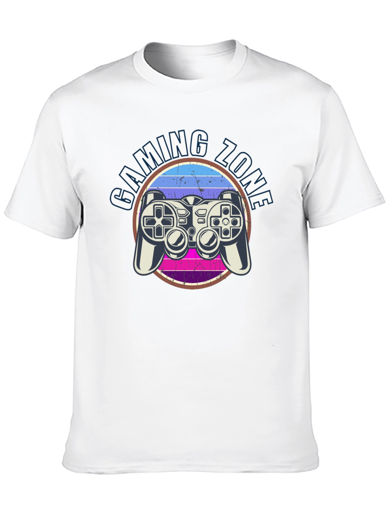 Gaming Zone Graphic T-Shirt - Gamer Style Tee