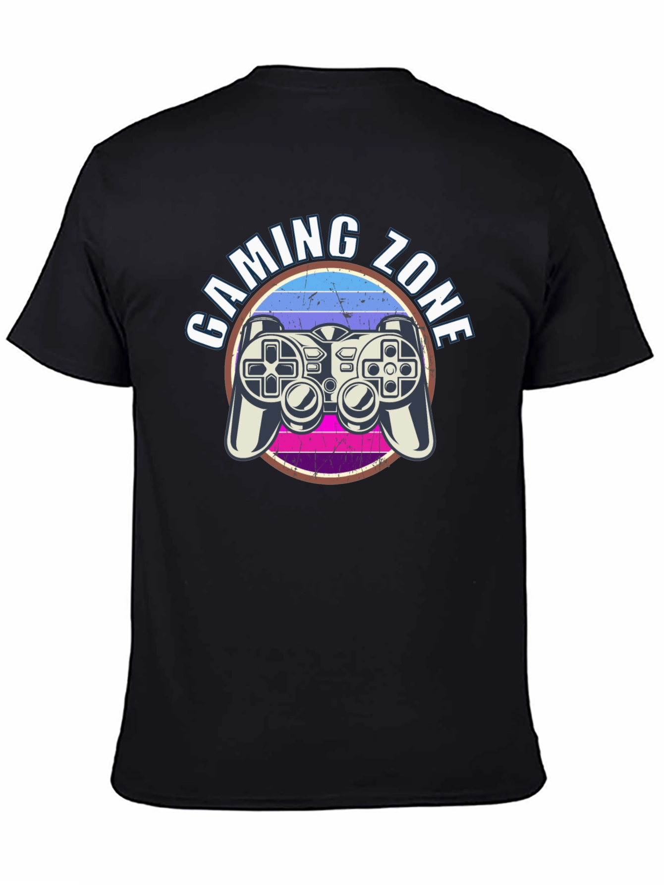 Gaming Zone Graphic T-Shirt - Gamer Style Tee