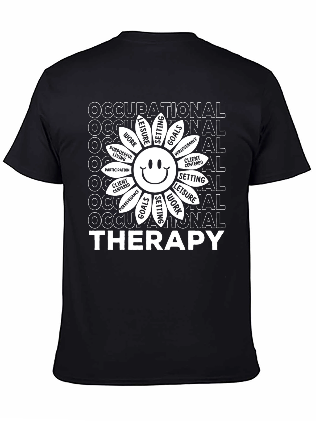 Occupational Therapy Daisy Graphic T-Shirt