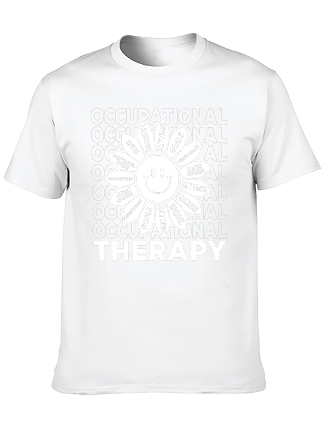 Occupational Therapy Daisy Graphic T-Shirt