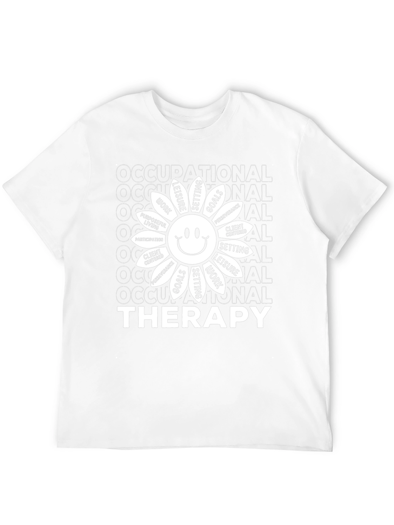 Occupational Therapy Daisy Graphic T-Shirt
