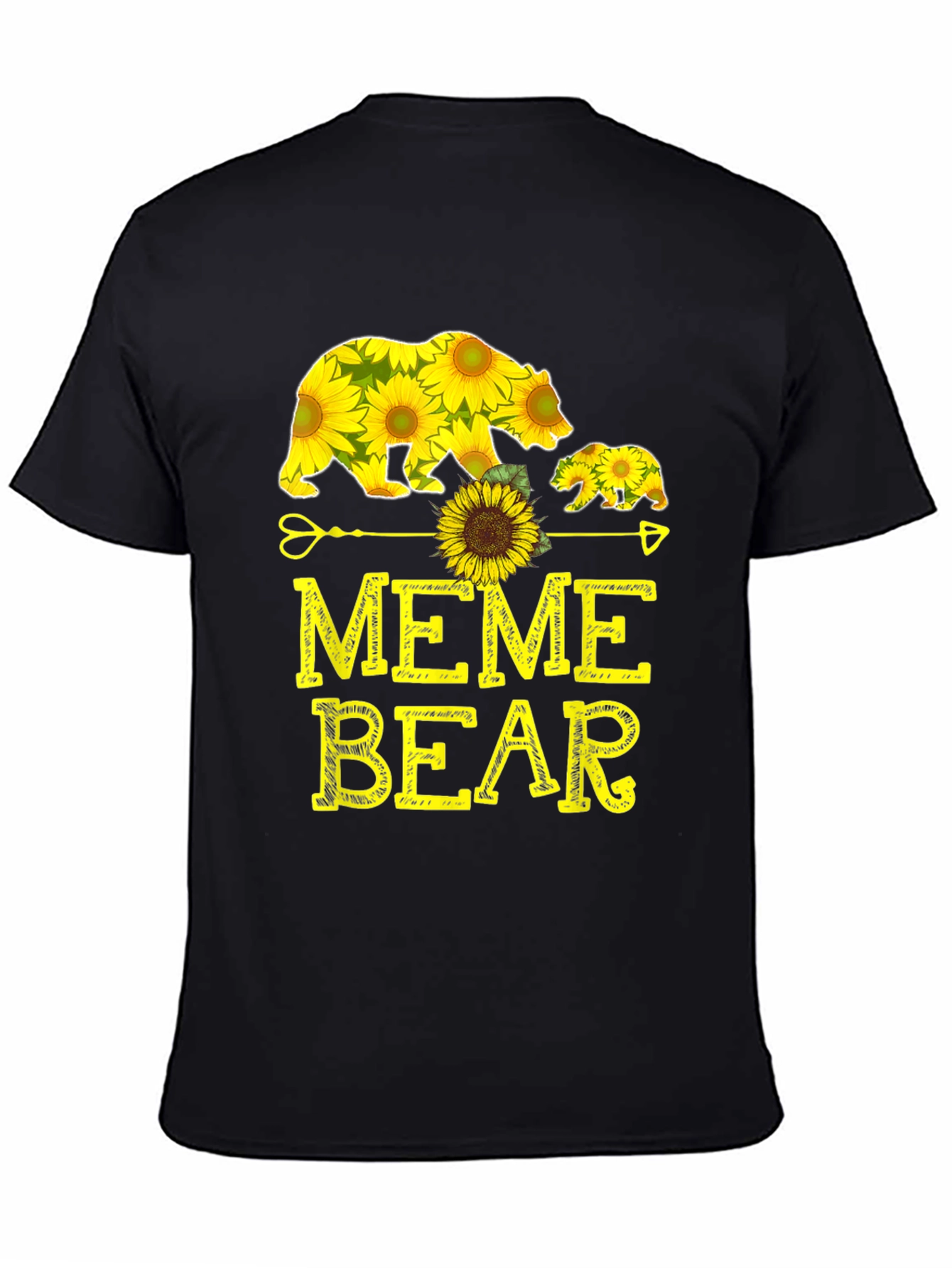 Sunflower Bear Graphic Tee