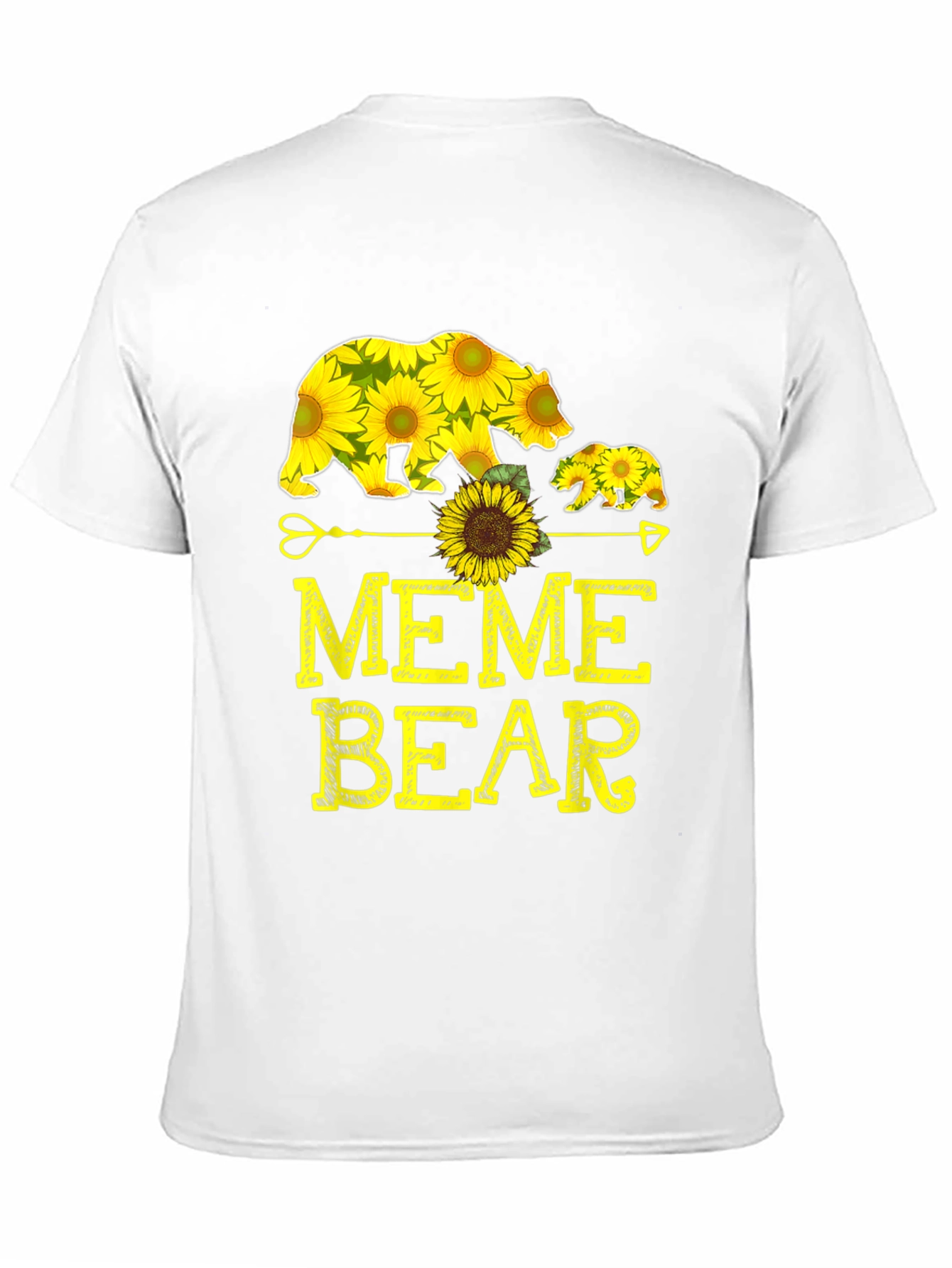 Sunflower Bear Graphic Tee