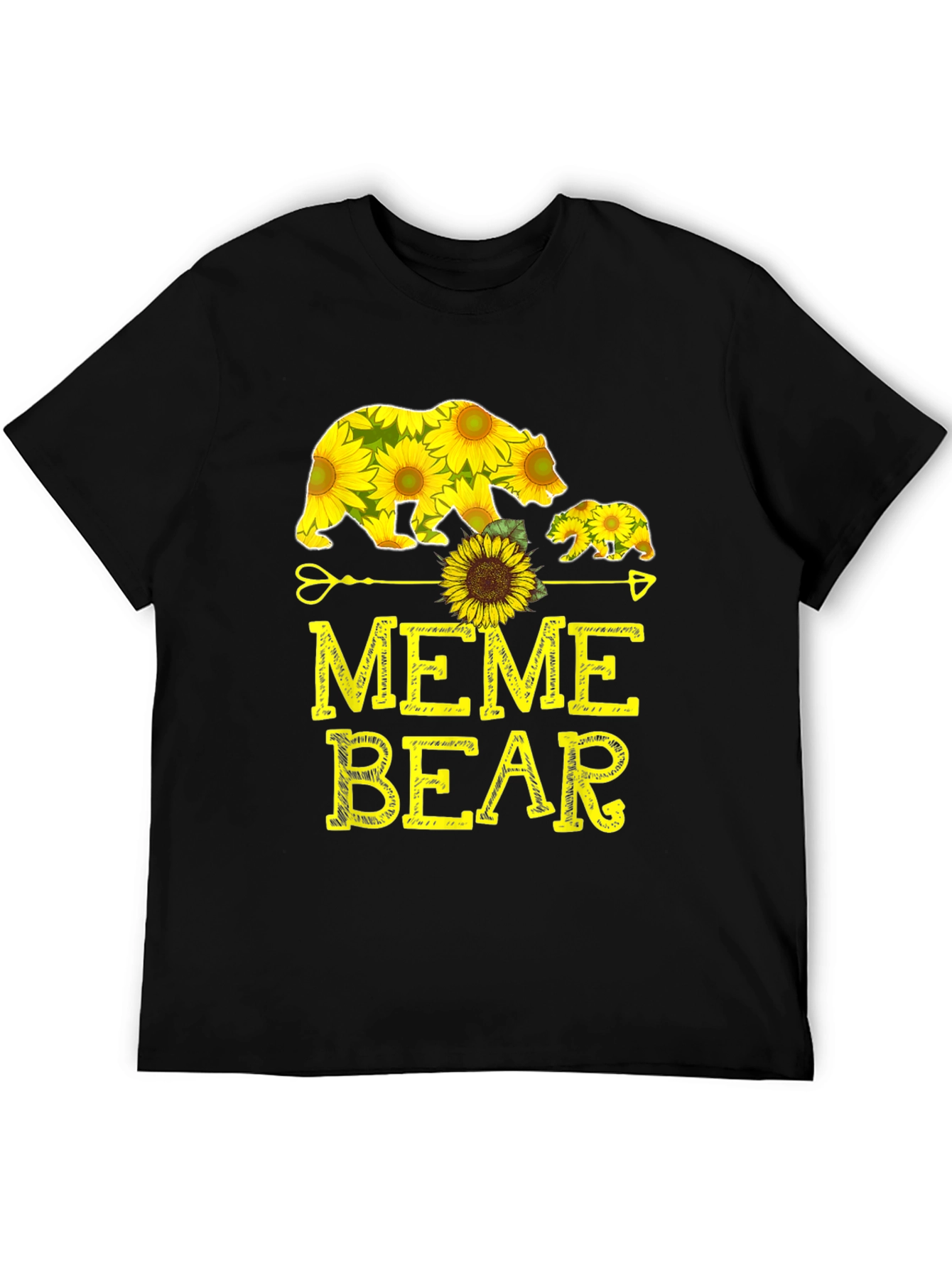Sunflower Bear Graphic Tee