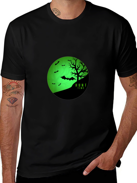 Hunt Time Graphic Tee - Spooky Season Shirt
