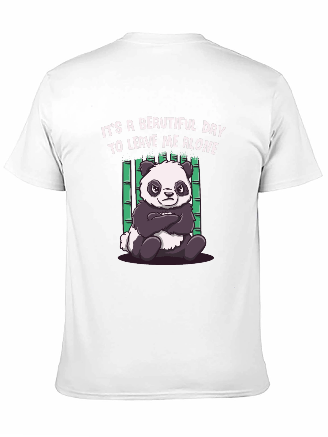 Grumpy Panda Graphic Tee - Leave Me Alone T-Shirt