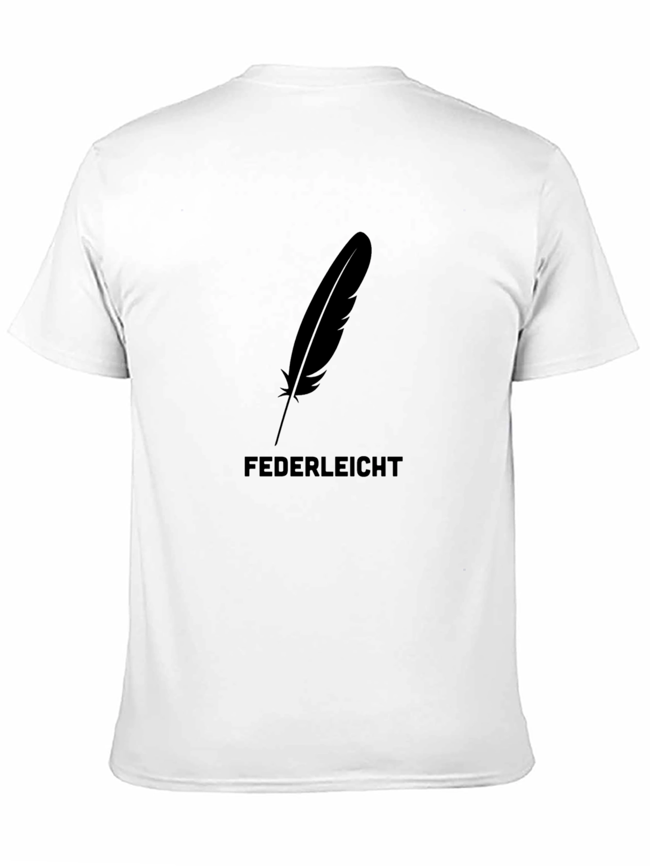 Feather Lightweight Black T-Shirt