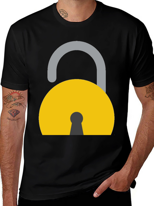 Unlock Your Style: Open Lock Graphic Tee
