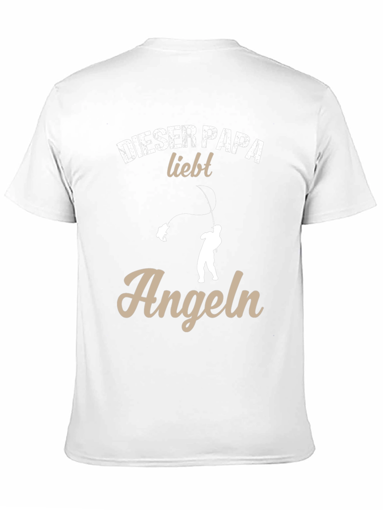 Dieser Papa Liebt Angeln Fishing T-Shirt