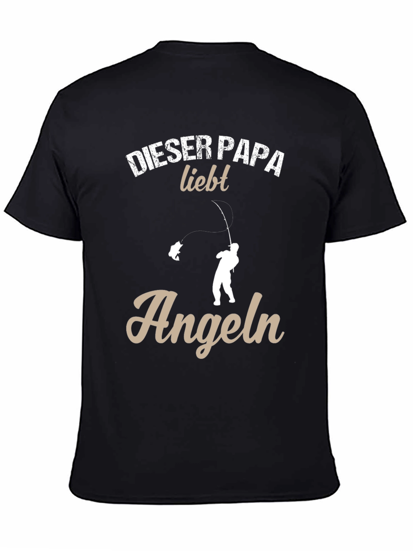 Dieser Papa Liebt Angeln Fishing T-Shirt