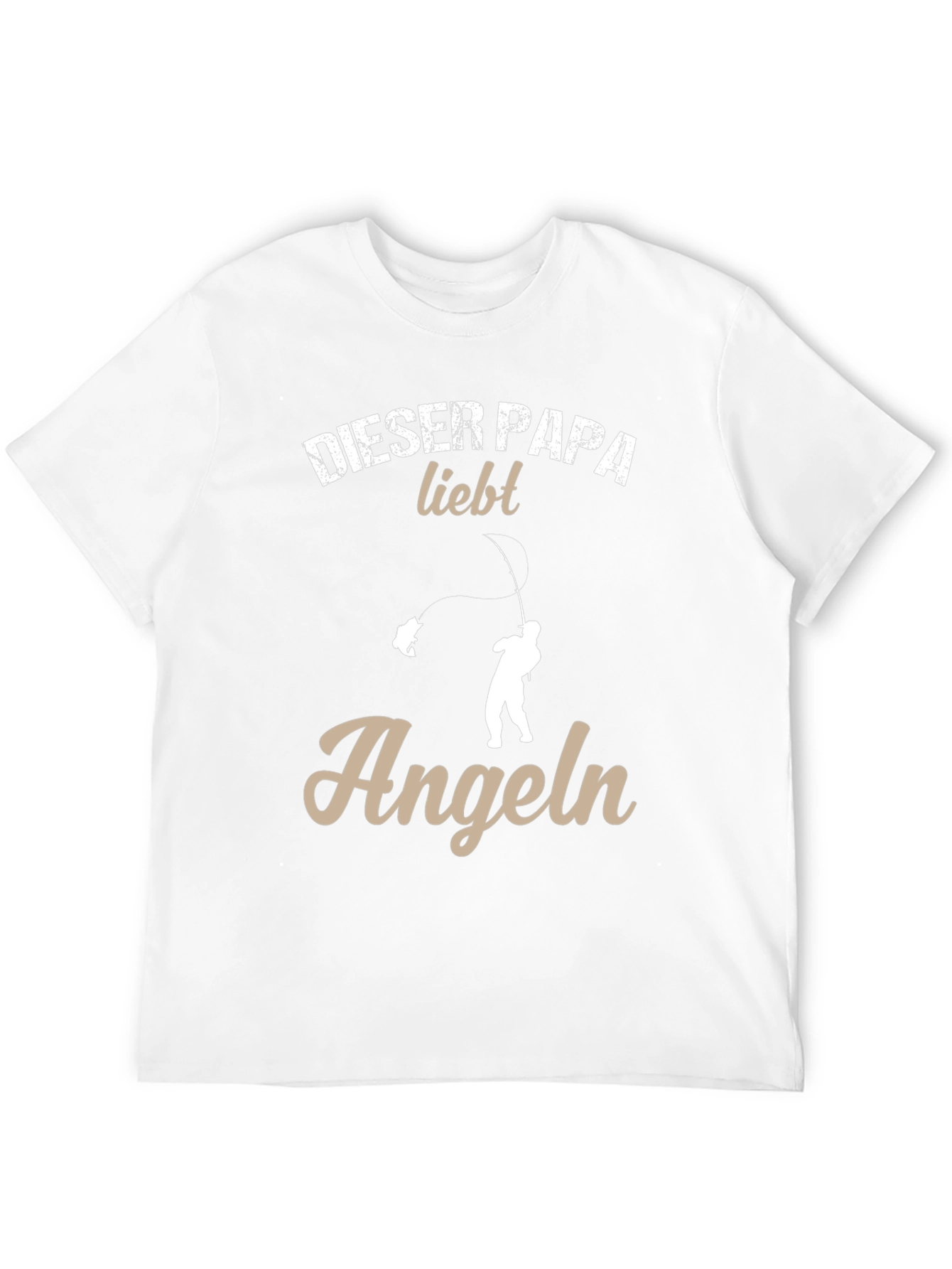 Dieser Papa Liebt Angeln Fishing T-Shirt