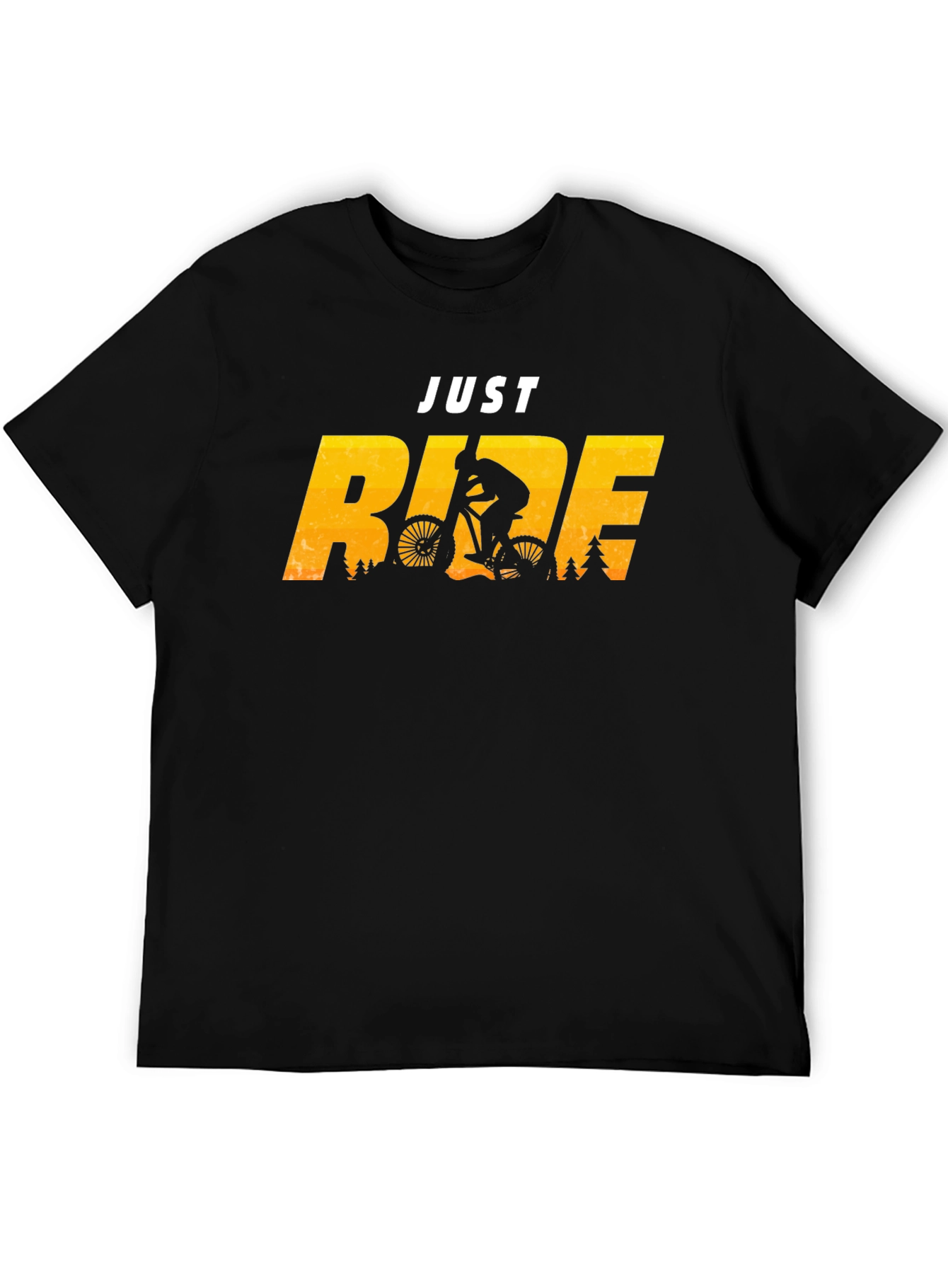 Just Ride T-Shirt - Mountain Biking Design