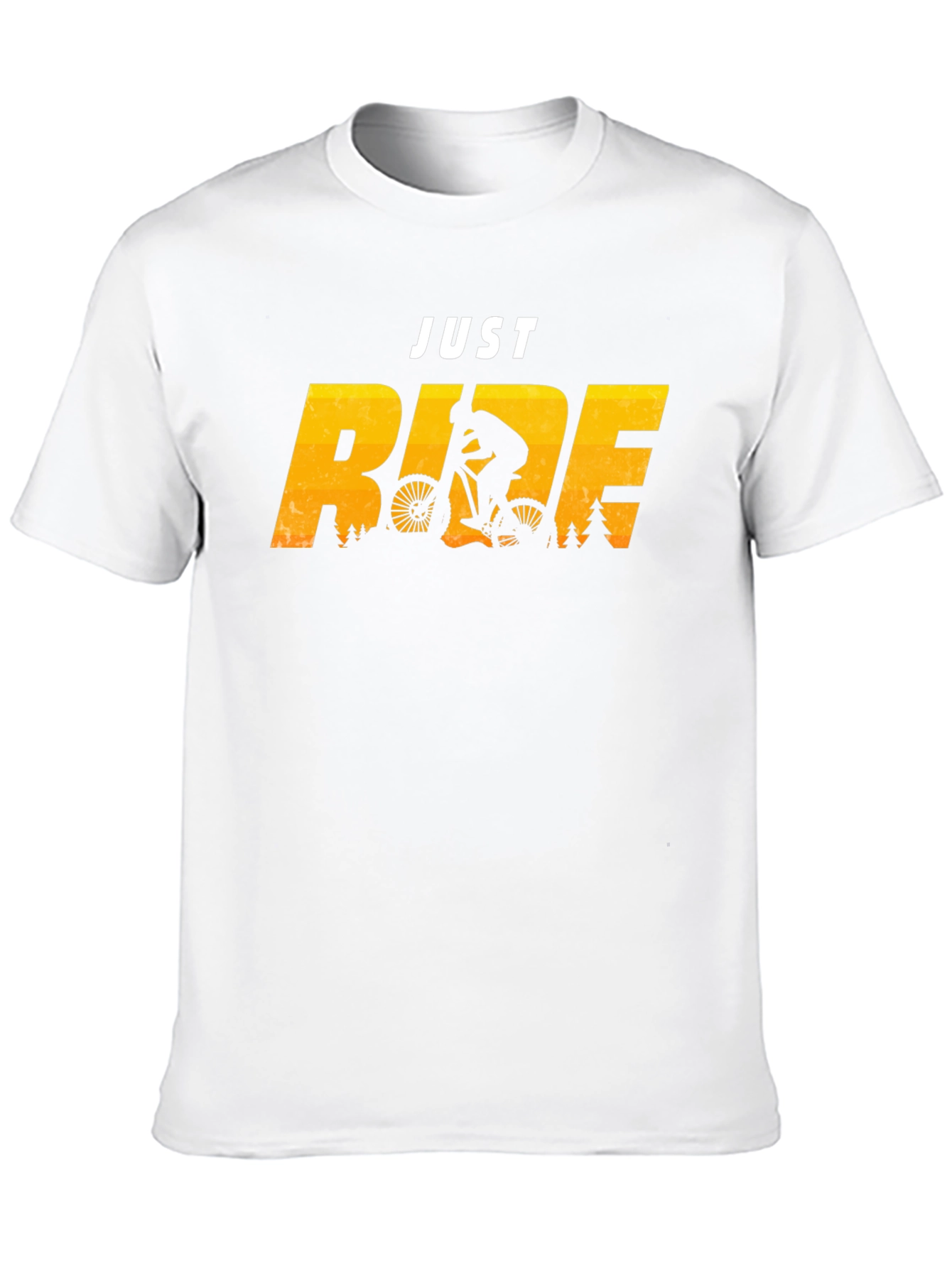 Just Ride T-Shirt - Mountain Biking Design