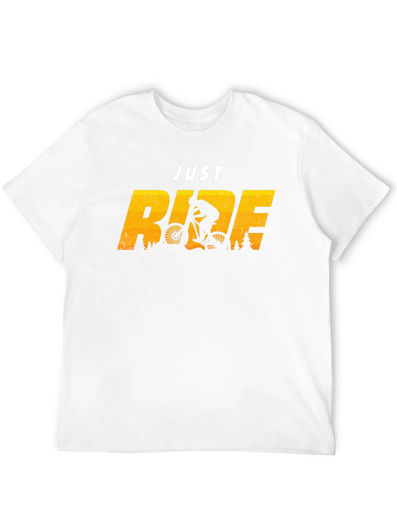 Just Ride T-Shirt - Mountain Biking Design