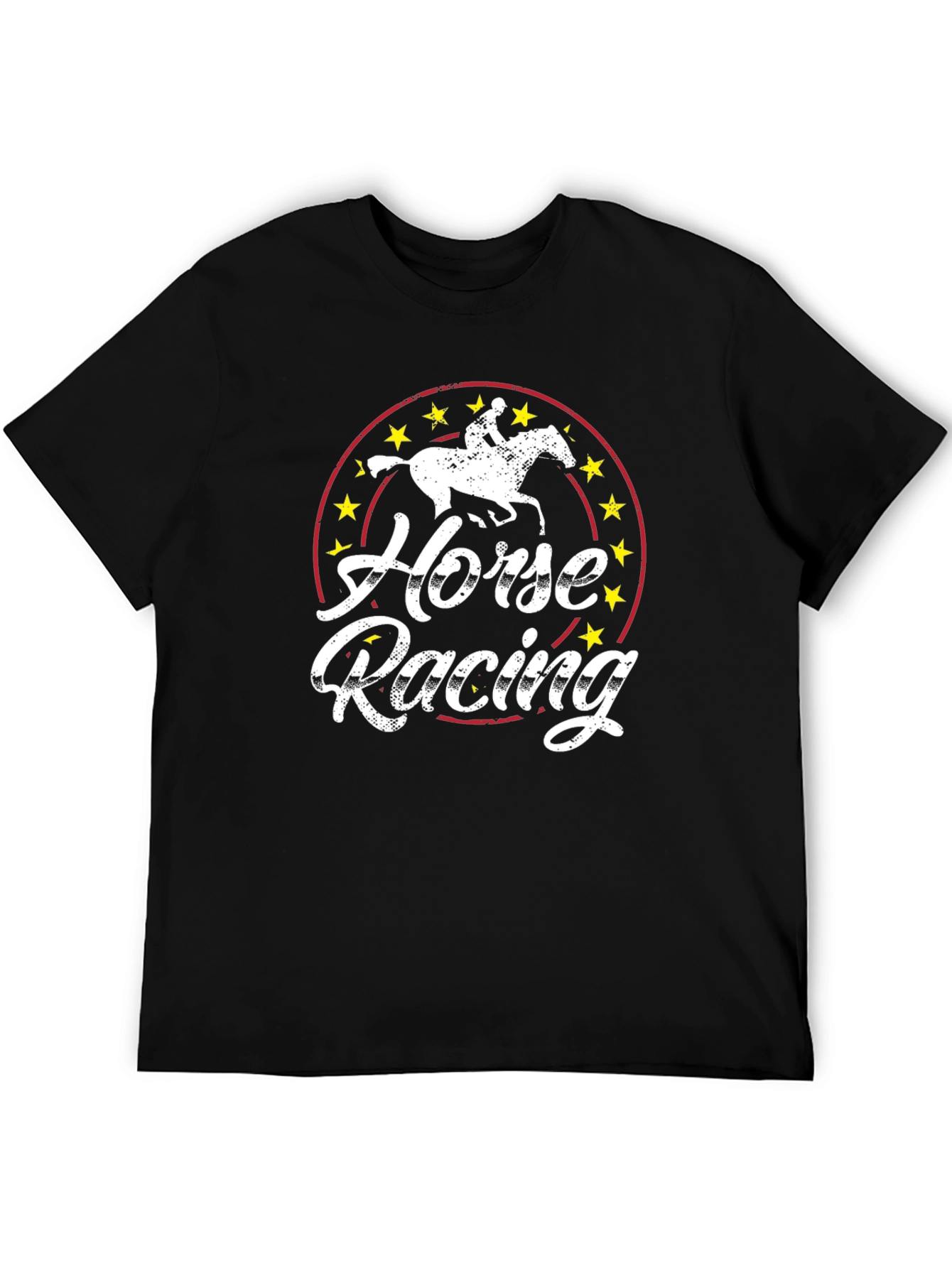 Horse Racing Graphic T-Shirt
