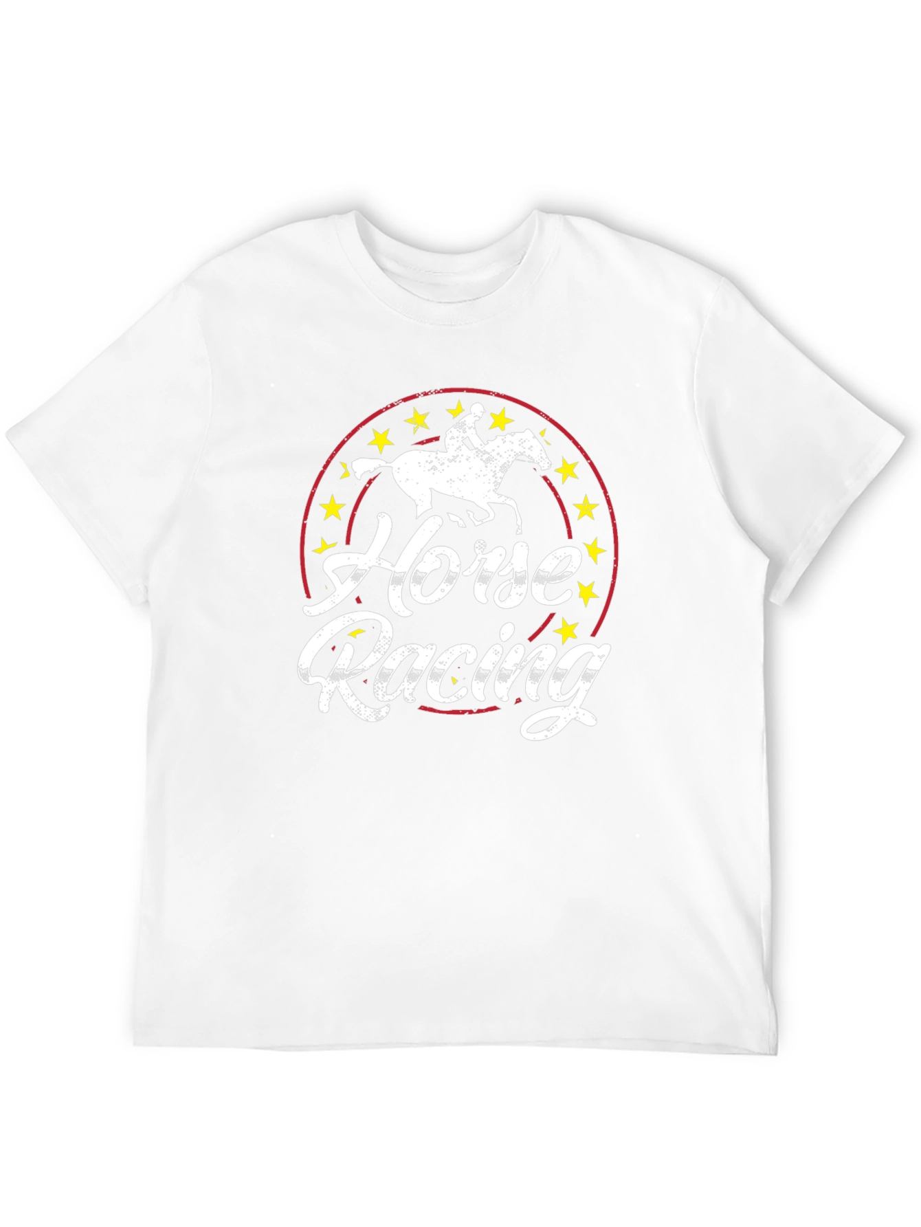 Horse Racing Graphic T-Shirt
