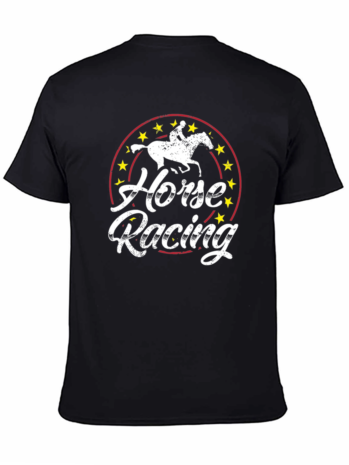 Horse Racing Graphic T-Shirt