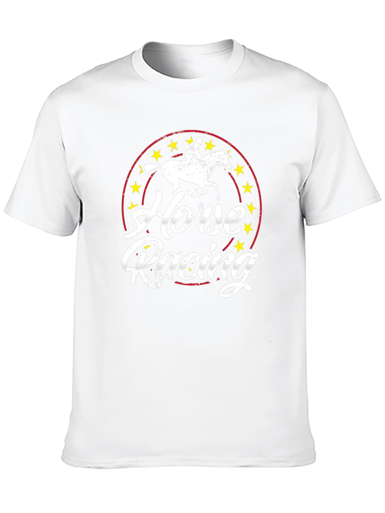 Horse Racing Graphic T-Shirt