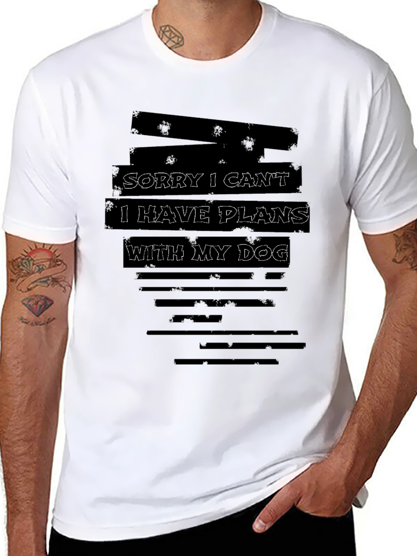 Dog Plans Graphic Tee
