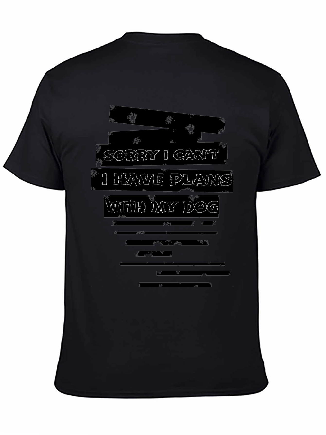 Dog Plans Graphic Tee
