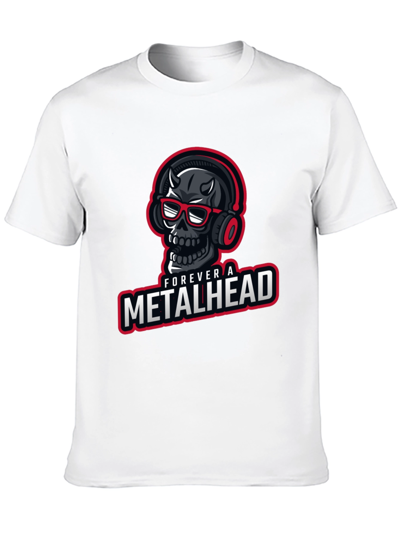 Forever a Metalhead Graphic T-Shirt - Black